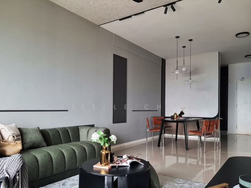 Service Residence for Rent at Duta Park Residences - Gizelle Chen - Living Room - PropertyGuru.com.my