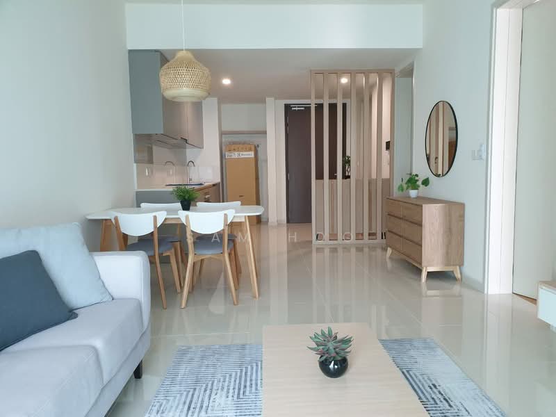 Service Residence for Rent at Residensi Solaris Parq - Sam Hoo - Living Room - PropertyGuru.com.my