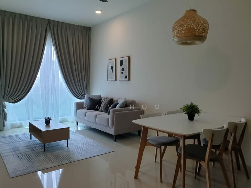 Service Residence for Rent at Residensi Solaris Parq - Sam Hoo - Living Room - PropertyGuru.com.my