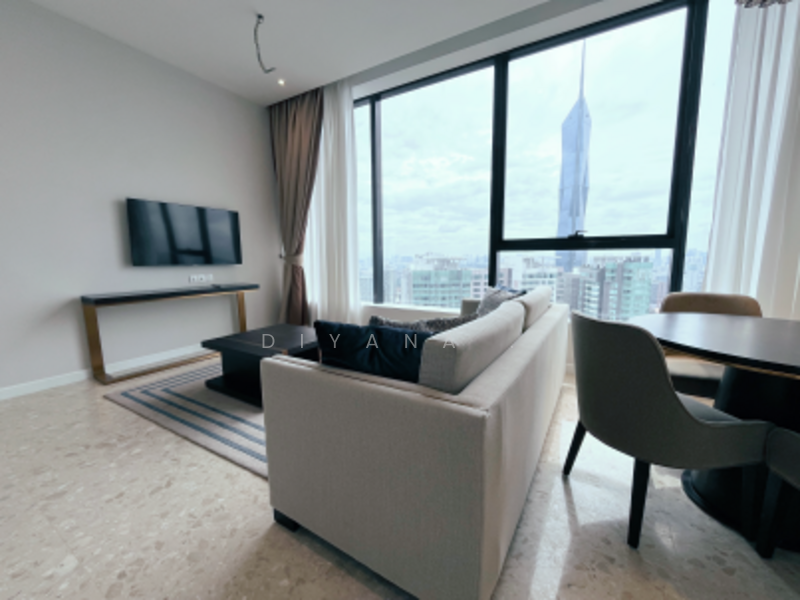 Pavilion Ceylon Hill untuk Untuk Disewa - RM 4,500 /bulan, Mac 2026 - Living Room - PropertyGuru.com.my
