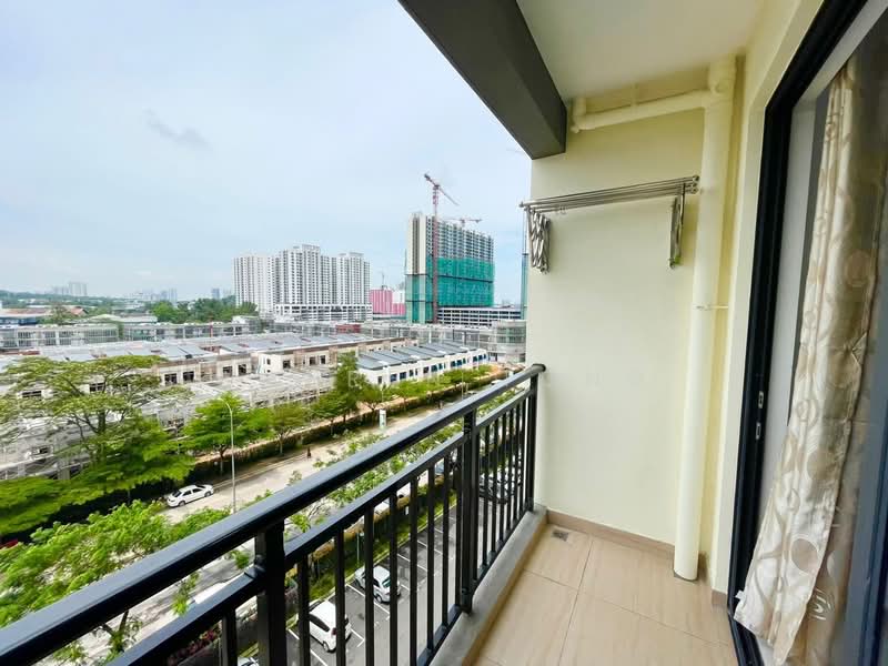 Service Residence for Rent at Country Garden Central Park - Warren Tong - Balcony - PropertyGuru.com.my