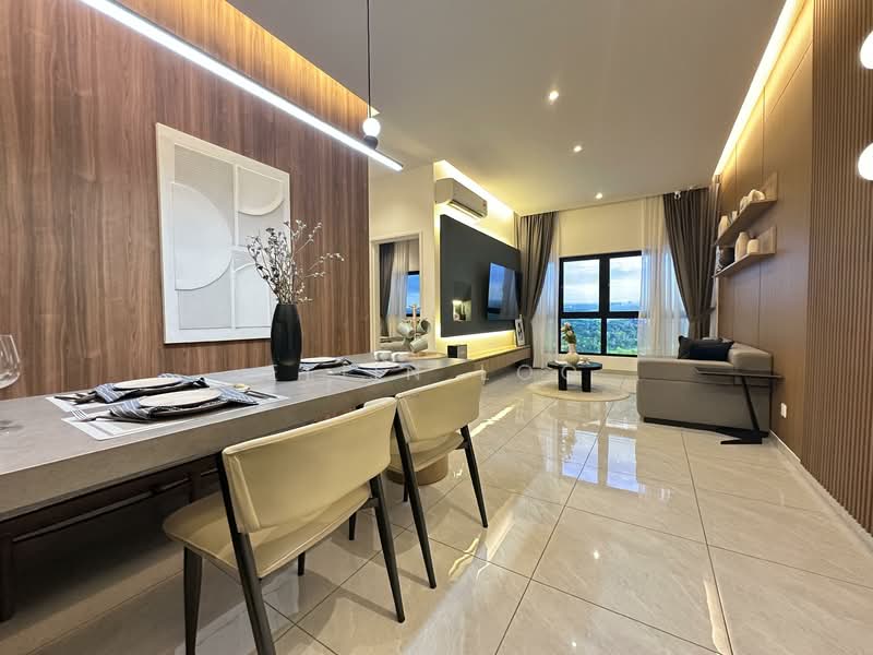 Service Residence for Sale at The Straits View DUO - Eliin Loo - Living Room - PropertyGuru.com.my