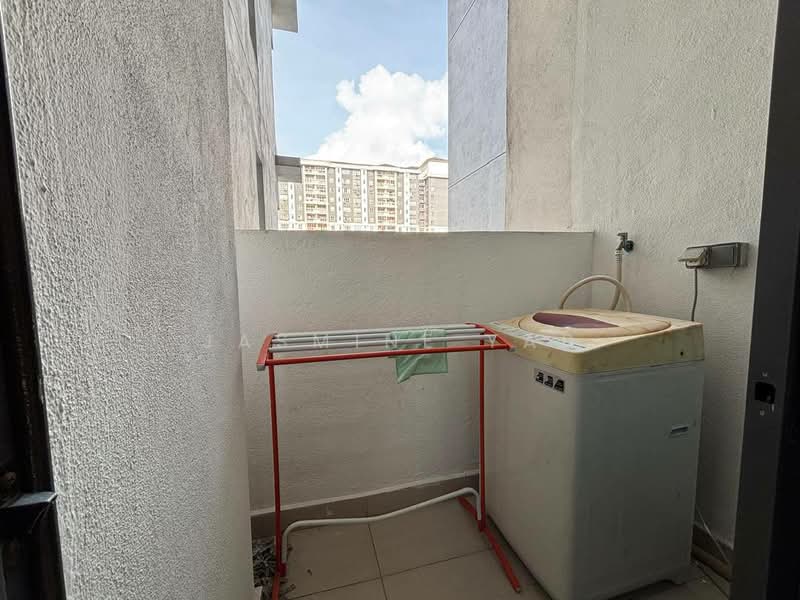 Service Residence for Rent at Eve Suite / NZX Square - Jasmine Yap - Balcony - PropertyGuru.com.my