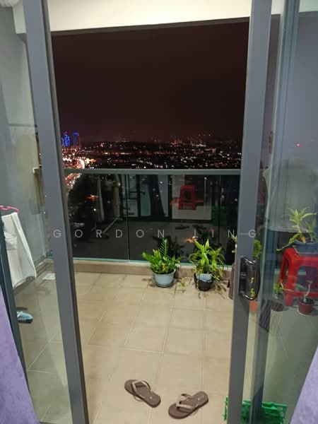 Service Residence for Rent at Symphony Tower (Menara Simfoni) - Gordon Ling - Balcony - PropertyGuru.com.my