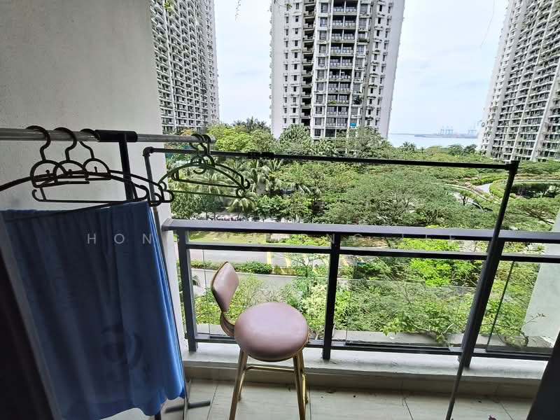 Condominium for Rent at Ataraxia Park @ Forest City - Hong Charng Lee - Balcony - PropertyGuru.com.my