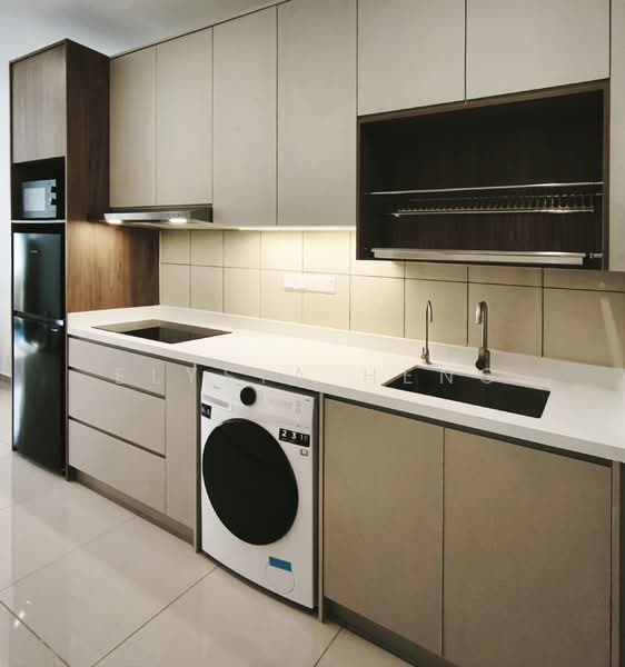 Service Residence for Rent at D'Vervain - Elysia Heng - Kitchen - PropertyGuru.com.my