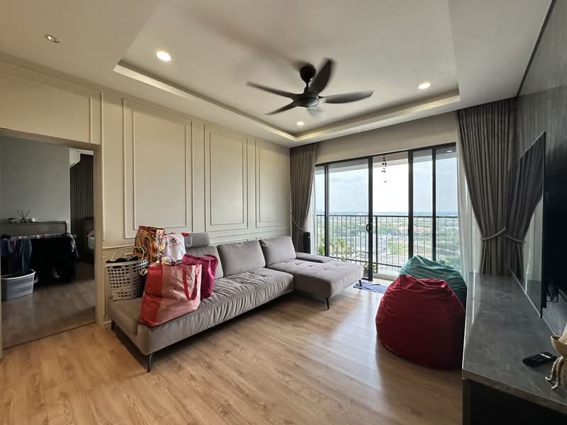 Service Residence for Sale at Setia City Residences - Jess Tee - Living Room - PropertyGuru.com.my
