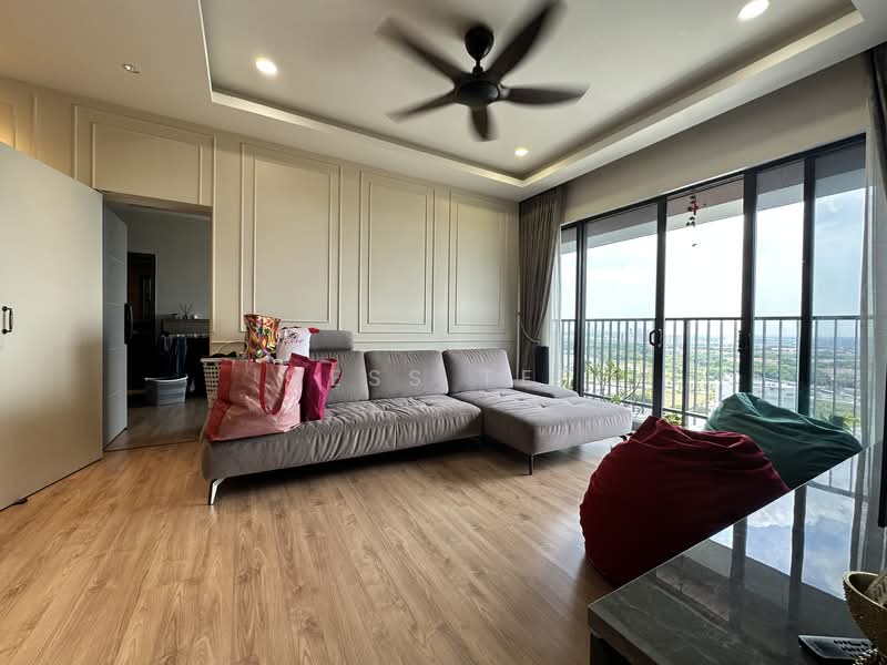 Service Residence for Sale at Setia City Residences - Jess Tee - Living Room - PropertyGuru.com.my