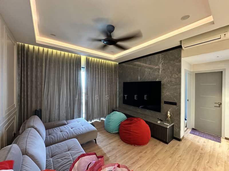 Service Residence for Sale at Setia City Residences - Jess Tee - Living Room - PropertyGuru.com.my