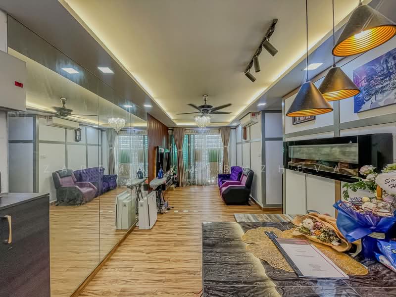 Service Residence for Sale at KL Traders Square - Zarema Kulbuzheva - Living Room - PropertyGuru.com.my