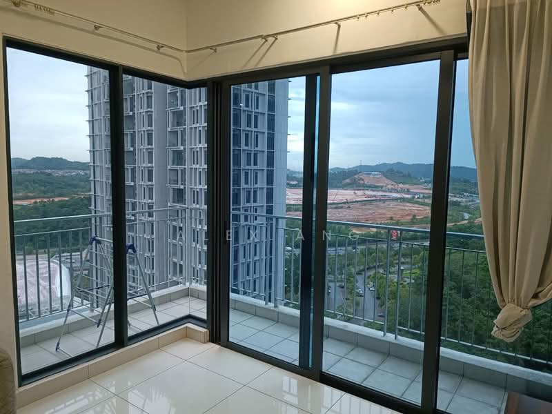Service Residence for Rent at The Link 2 Residences - Alex Ang - Balcony - PropertyGuru.com.my