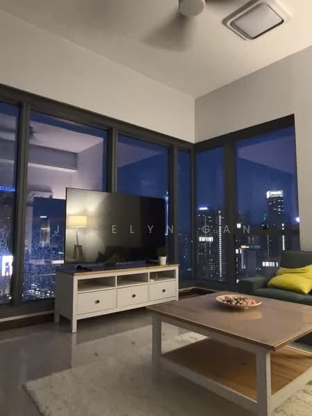 Core Residence @ TRX untuk Untuk Disewa - RM 5,800 /bulan, Mac 2026 - Living Room - PropertyGuru.com.my