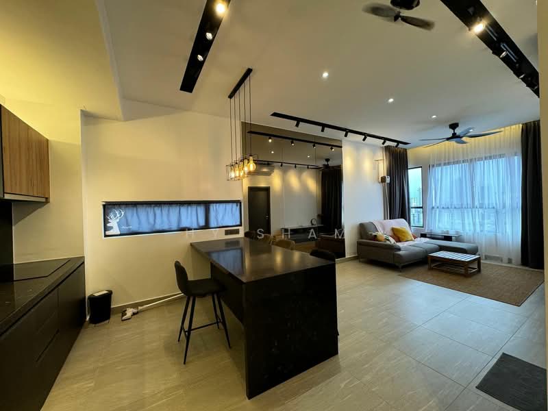 Service Residence for Rent at Atwater - HY Sham - Living Room - PropertyGuru.com.my