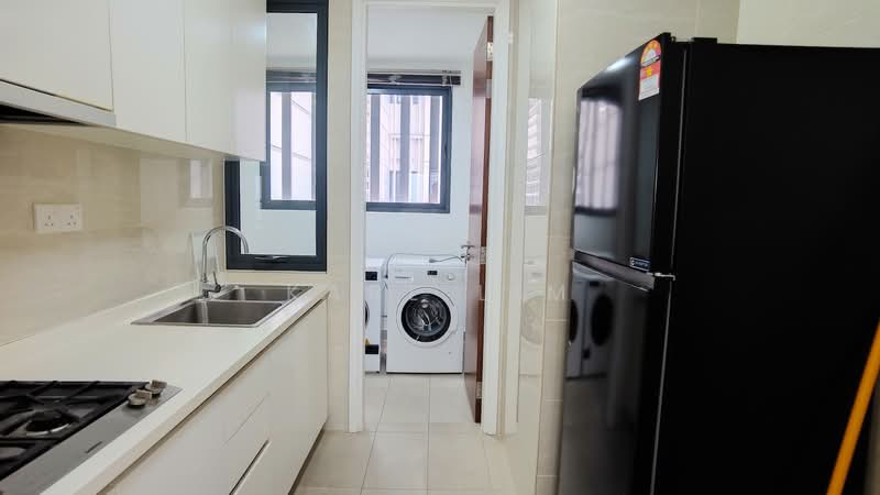 Servis Apartment untuk Disewa di The Astaka @ 1 Bukit Senyum - Karl Lim - Kitchen - PropertyGuru.com.my