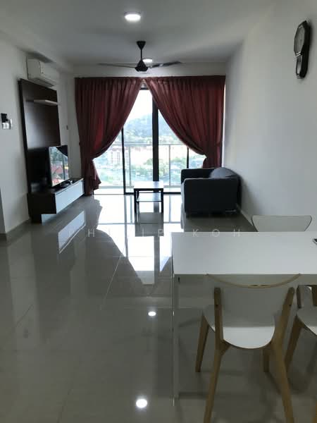 Service Residence for Sale at Amerin Residence - Philip Koh - Living Room - PropertyGuru.com.my