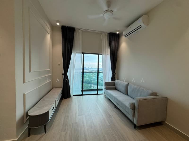 Apartment for Sale at D7 (D'Seven Lagoon Perdana) - Thanap Priyaa - Living Room - PropertyGuru.com.my