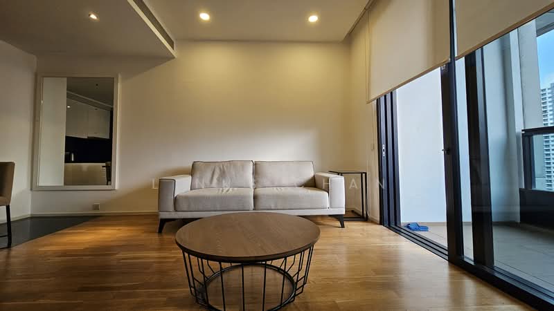 Service Residence for Rent at Arcoris Residences - Linus Chan - Living Room - PropertyGuru.com.my