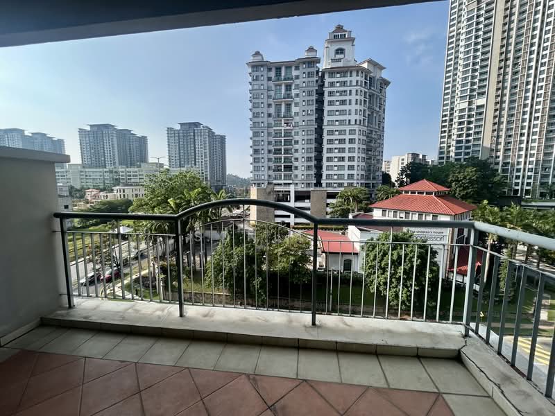 Condominium for Sale at Hartamas Regency 1 - Sonia . - Balcony - PropertyGuru.com.my