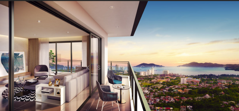 Jesselton Twin Towers untuk Untuk Dijual - RM 1,300,000, Mac 2026 - Living Room - PropertyGuru.com.my