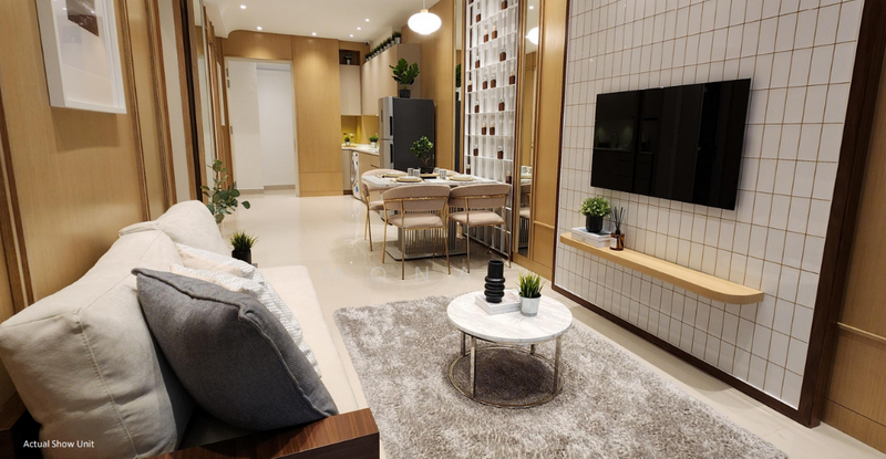 Service Residence for Sale at Aethera Residences - Mona . - Living Room - PropertyGuru.com.my