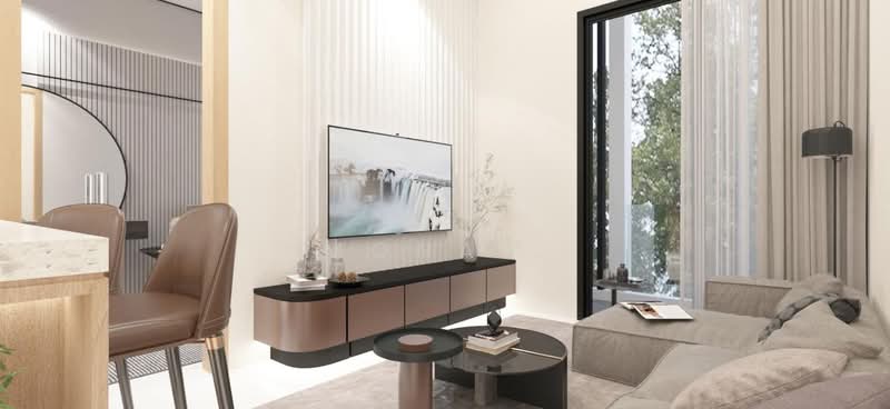 Service Residence for Sale at Aethera Residences - Mona . - Living Room - PropertyGuru.com.my