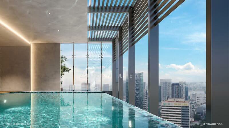 Service Residence for Sale at Aethera Residences - Mona . - Pool - PropertyGuru.com.my