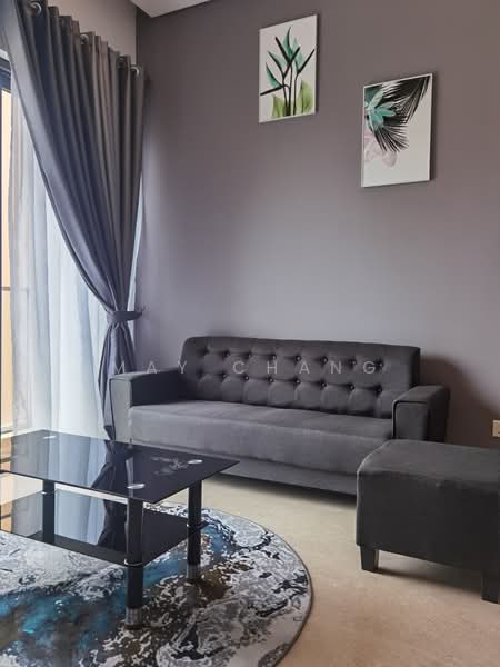 Service Residence for Sale at Lucentia Residences - May Chang - Living Room - PropertyGuru.com.my