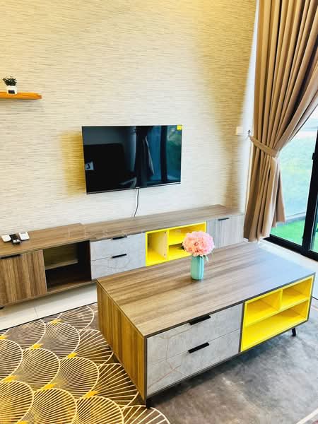 Service Residence for Rent at D'Pristine - Jesse Poon - Living Room - PropertyGuru.com.my