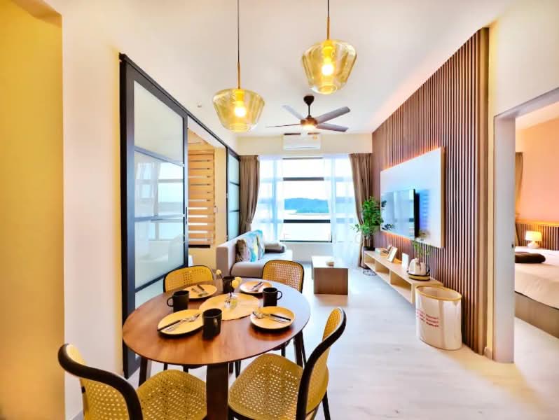 Service Residence for Sale at Jernih Residence - Chloe Ho - Living Room - PropertyGuru.com.my