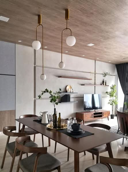 Condominium for Rent at Condominium @ The Troika - EK Chai - Dining Room - PropertyGuru.com.my