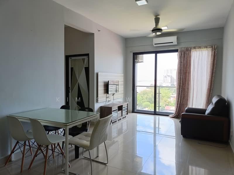 Sky River Front Service Apartment untuk Untuk Disewa - RM 1,600 /bulan, Mac 2026 - Living Room - PropertyGuru.com.my