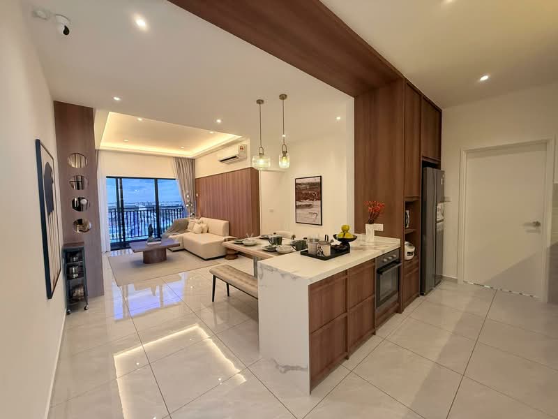 The Straits View DUO untuk Untuk Dijual - RM 603,500, Mac 2026 - Living Room - PropertyGuru.com.my