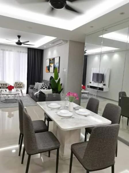 United Point (Residensi Berpadu) untuk Untuk Disewa - RM 3,200 /bulan, Mac 2026 - Living Room - PropertyGuru.com.my