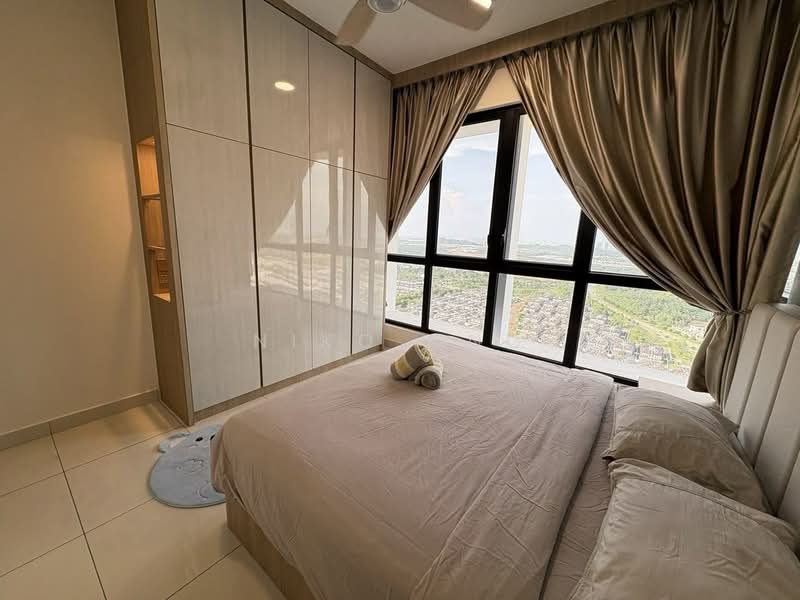 Apartment for Rent at Eco Nest @ Eco Botanic - Niko Ong - Master Bedroom - PropertyGuru.com.my