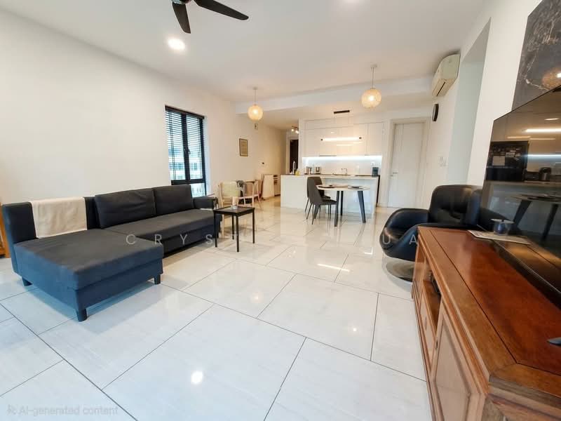 Kondominium untuk Dijual di One Central Park - Crystal Chua - Living Room - PropertyGuru.com.my