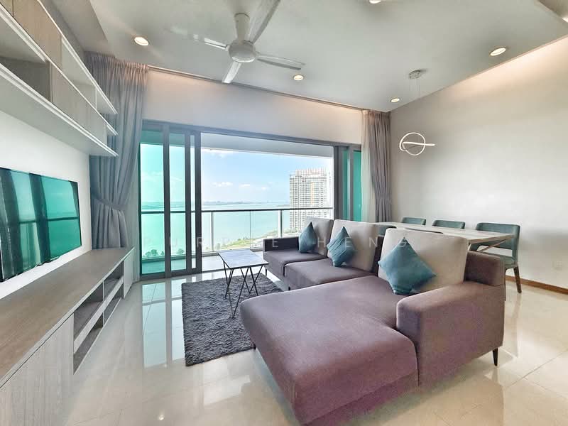 Southern Marina Residences untuk Untuk Disewa - RM 4,500 /bulan, Mac 2026 - Living Room - PropertyGuru.com.my