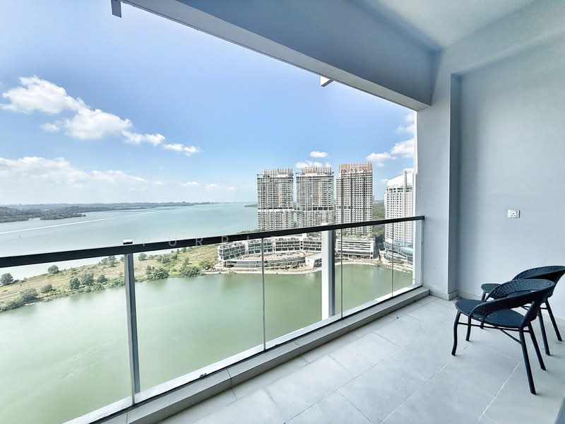 Southern Marina Residences untuk Untuk Disewa - RM 4,500 /bulan, Mac 2026 - Balcony - PropertyGuru.com.my