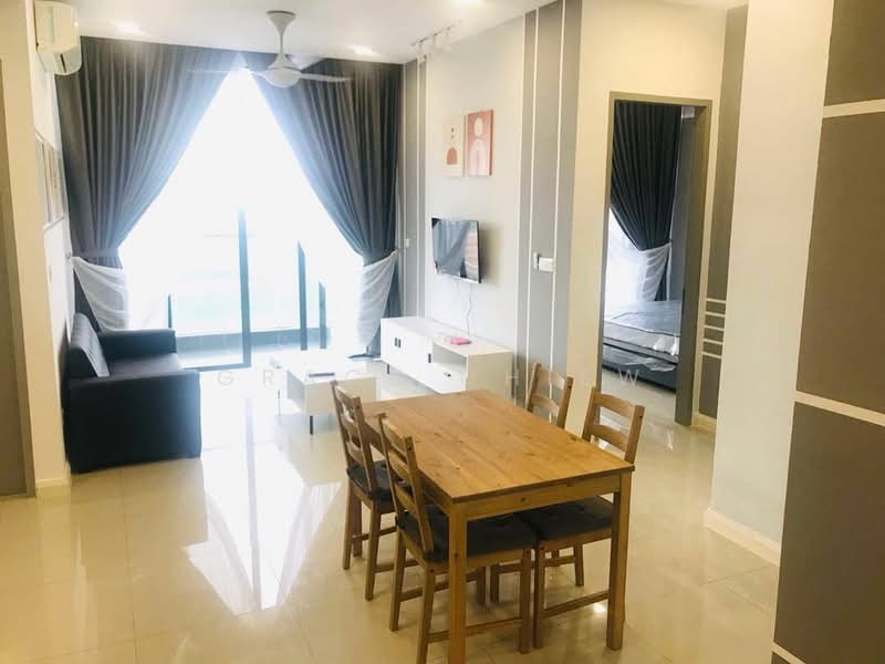 Service Residence for Rent at D'Pristine - Grace Chiew - Living Room - PropertyGuru.com.my