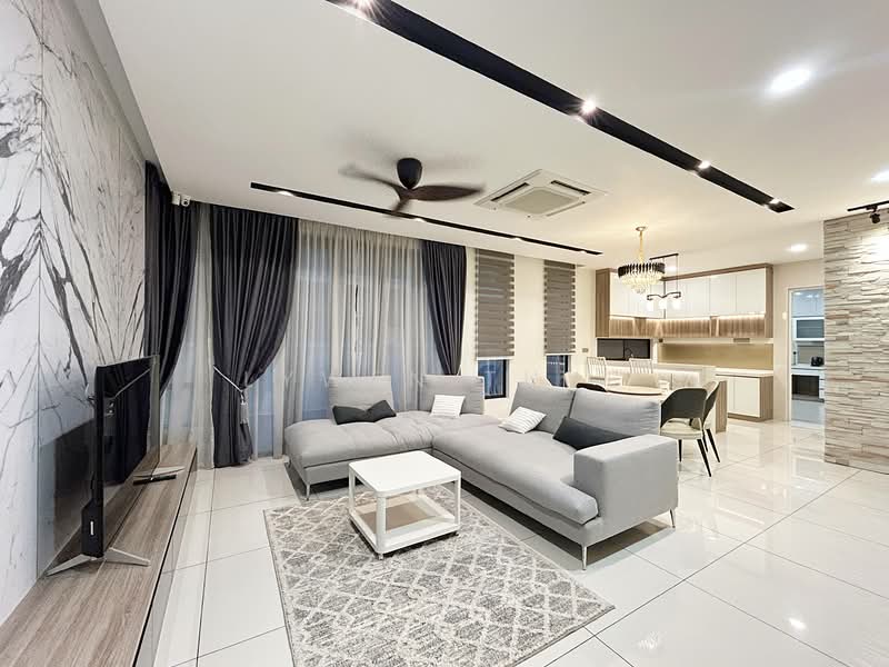 Cluster House for Rent in Horizon Hills (Iskandar Puteri (Nusajaya)) - Lywen Thye - Living Room - PropertyGuru.com.my