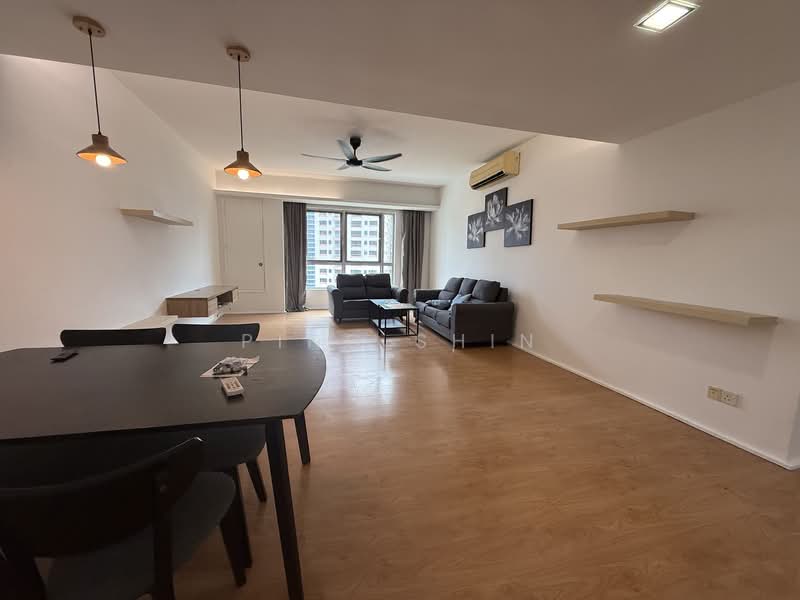 Servis Apartment untuk Disewa di i-Zen @ Kiara 1 - Ping Shin - Living Room - PropertyGuru.com.my