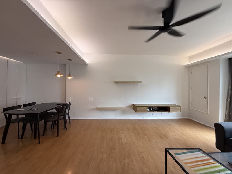 Servis Apartment untuk Disewa di i-Zen @ Kiara 1 - Ping Shin - Living Room - PropertyGuru.com.my
