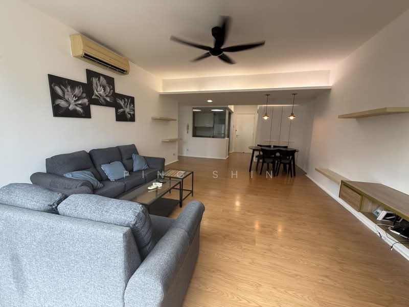 Servis Apartment untuk Disewa di i-Zen @ Kiara 1 - Ping Shin - Living Room - PropertyGuru.com.my