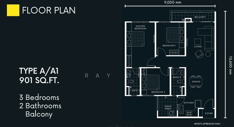 Pangsapuri untuk Disewa di Residensi Max - Ray Oh - PropertyGuru.com.my