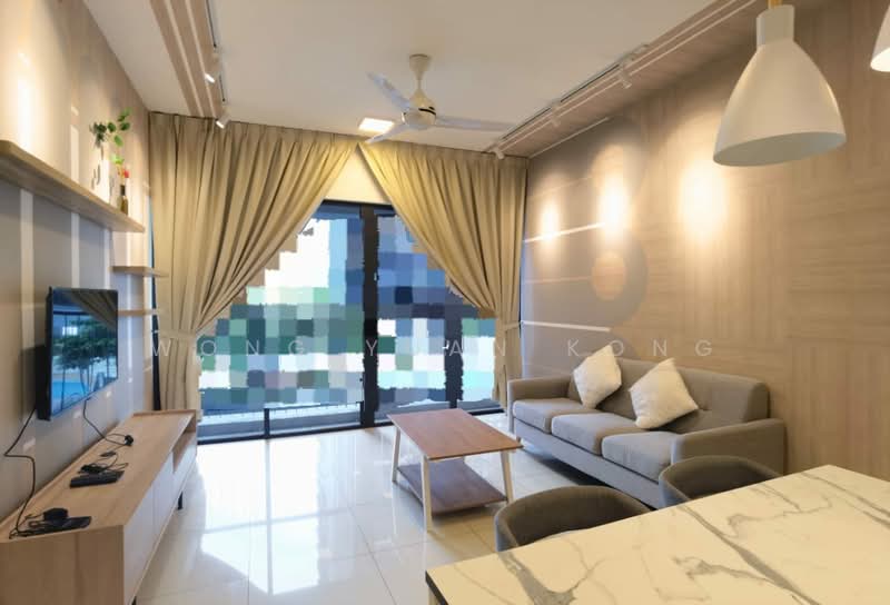 Service Residence for Rent at Setia City Residences - Wong Yuan Kong - Living Room - PropertyGuru.com.my