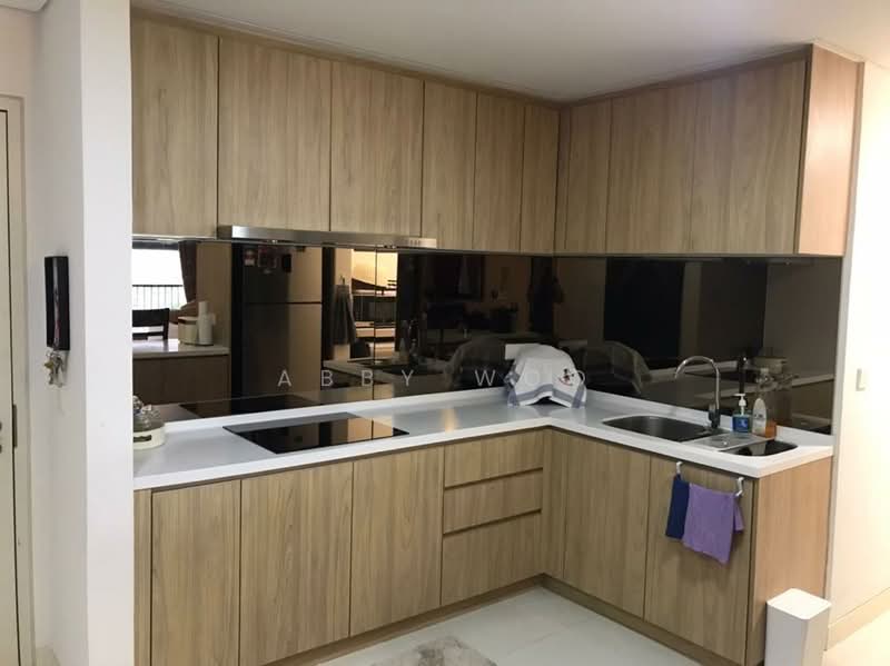Service Residence for Rent at Radia Residences - Abby Woo - Kitchen - PropertyGuru.com.my