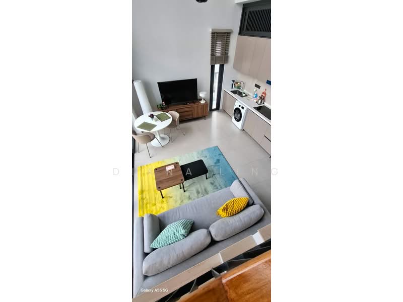 Servis Apartment untuk Dijual di Isola - Diana Ling - Living Room - PropertyGuru.com.my