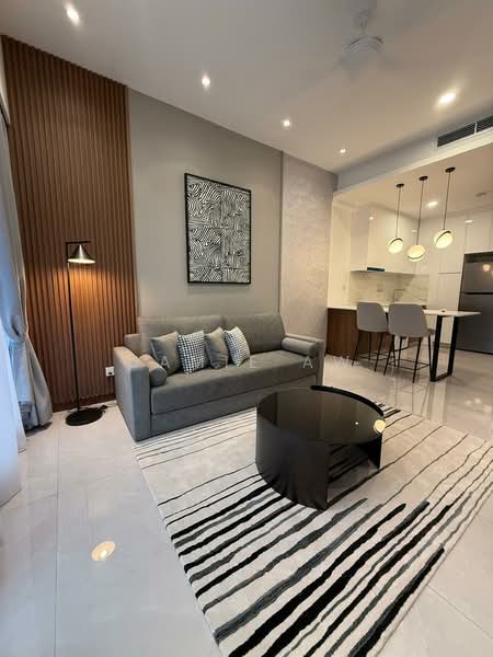 Servis Apartment untuk Disewa di Core Residence @ TRX - Jamie Aw - Living Room - PropertyGuru.com.my