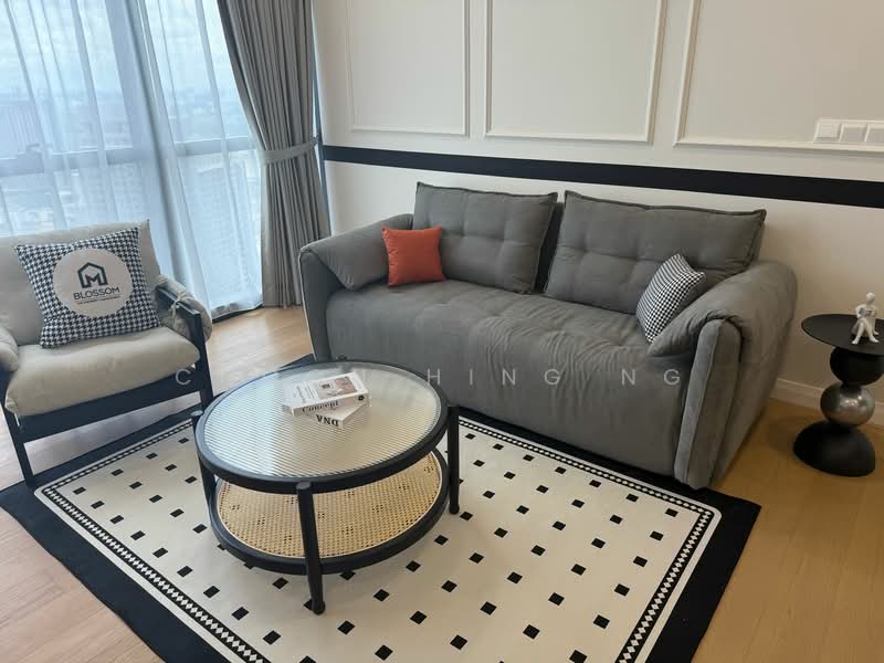 Service Residence for Rent at TRX Residences - Choon Hing Ng - Living Room - PropertyGuru.com.my