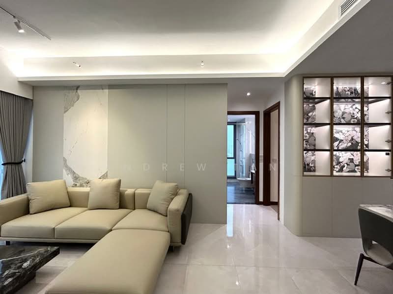 Service Residence for Rent at Core Residence @ TRX - Andrew Tan - Living Room - PropertyGuru.com.my