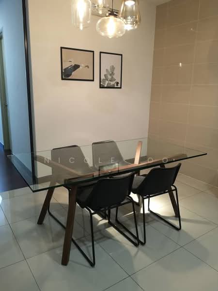 Service Residence for Sale at KL Gateway Residences - Nicole Soo - Dining Room - PropertyGuru.com.my